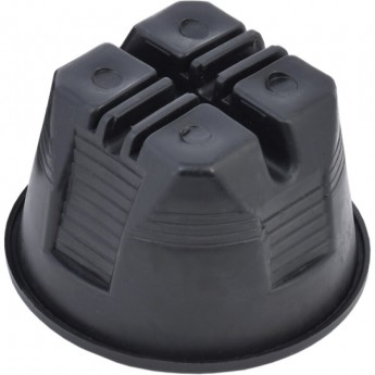 Держатель проводника круглого 8мм для плоской кровли пластик IEK - ZDP80-60-6-08 Держатель проводника круглого 8мм для плоской кровли пластик IEK - ZDP80-60-6-08