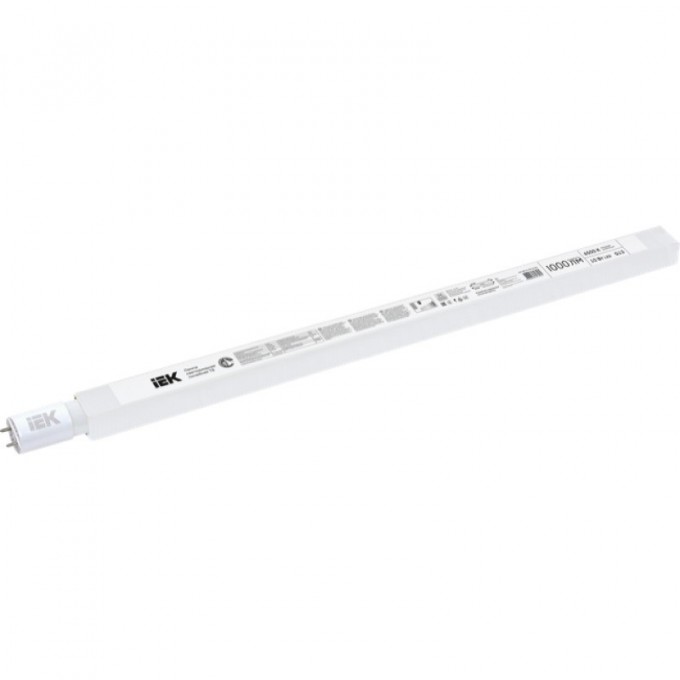 Лампа IEK LED T8 линейная 10Вт 1000Лм 230В 6500К G13 LLE-T8R-10-230-65-G13