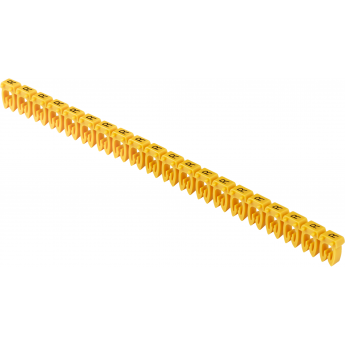 Маркер открытого типа IEK KE 1,5-2,5мм2 символ 'R' (200шт/упак)