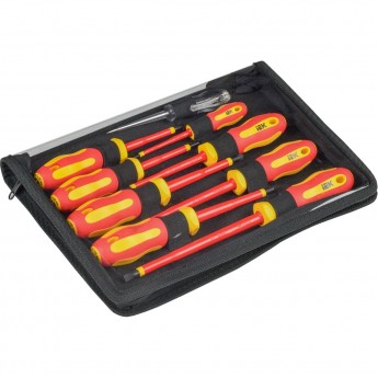 Набор отверток диэлектрических IEK Т2 9шт ARMA2L 5 A2L5-NS30-T2-09 Набор отверток диэлектрических IEK Т2 9шт ARMA2L 5 A2L5-NS30-T2-09