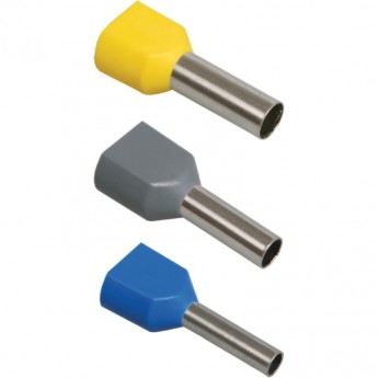 Наконечник-гильза IEK НГИ2 1,5-12 - UTE10-4-D2-6-100, красный, 20шт/упак