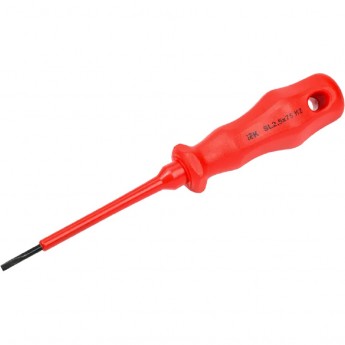 Отвертка диэлектрическая шлицевая IEK SL2.5х75 K2 1000В ARMA2L 3 Отвертка диэлектрическая шлицевая IEK SL2.5х75 K2 1000В ARMA2L 3