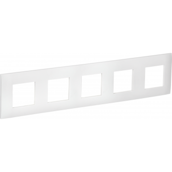 Рамка 5-местная IEK SKANDY SK-F05W арктический белый Рамка 5-местная IEK SKANDY SK-F05W арктический белый