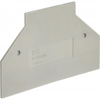 Разделитель IEK для CTS малый 6/10мм2 серый Разделитель IEK для CTS малый 6/10мм2 серый