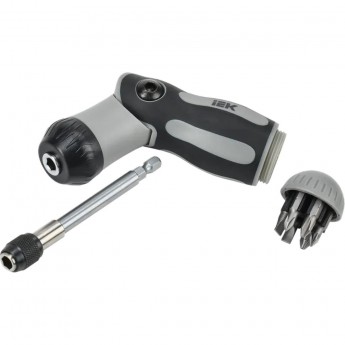 Реверсивная отвертка с набором бит IEK Arma2l 5 2-позиционная, т2 7шт A2L5-SC41-T2-N1-07 Реверсивная отвертка с набором бит IEK Arma2l 5 2-позиционная, т2 7шт A2L5-SC41-T2-N1-07