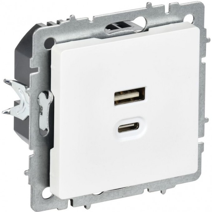 Розетка IEK BRITE BR-U22-045-K91