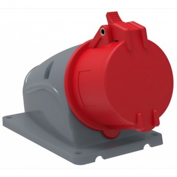 Розетка стационарная IEK ССИ-115 16А-6ч/200/346-240/415В 3Р+РЕ+N IP44 MAGNUM - PSN12-016-5