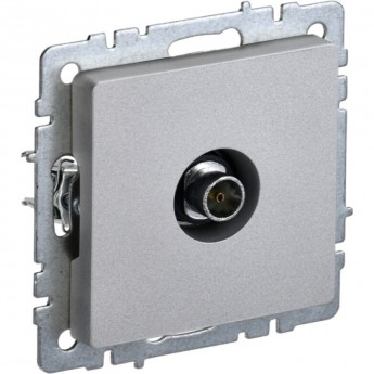 Розетка TV оконечная РТВ11-0-БрА алюминий IEK BRITE - BR-A10-O-K47 Розетка TV оконечная РТВ11-0-БрА алюминий IEK BRITE - BR-A10-O-K47