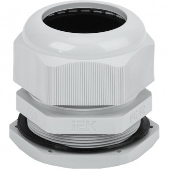 Сальник IEK PG 42 диаметр проводника 30-40мм IP54 - YSA20-40-42-54-K41