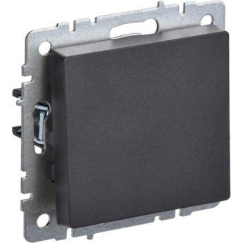 Выключатель 1-клавишный IEK BRITE 10А ВС10-1-0-БрЧ черный - BR-V10-0-10-K02 Выключатель 1-клавишный IEK BRITE 10А ВС10-1-0-БрЧ черный - BR-V10-0-10-K02