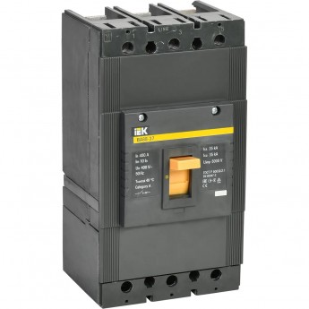 Выключатель автоматический ВА88-37 3Р 400А 35кА IEK SVA40-3-0400 Выключатель автоматический ВА88-37 3Р 400А 35кА IEK SVA40-3-0400